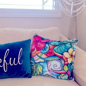 Colleen Wilcox Hawaii Art Paradise Pillow Cover